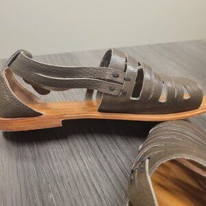 J. Brand Leather Sandals 6.5